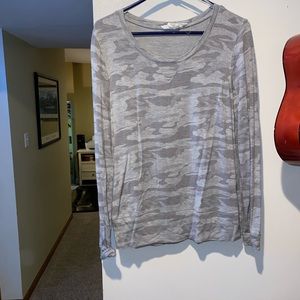 Soft camo long sleeve